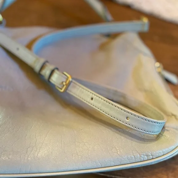 🔥Marc by Marc Jacobs Cement Lamb Leather Top Handle Crossbody Bag🔥 - Picture 6 of 16